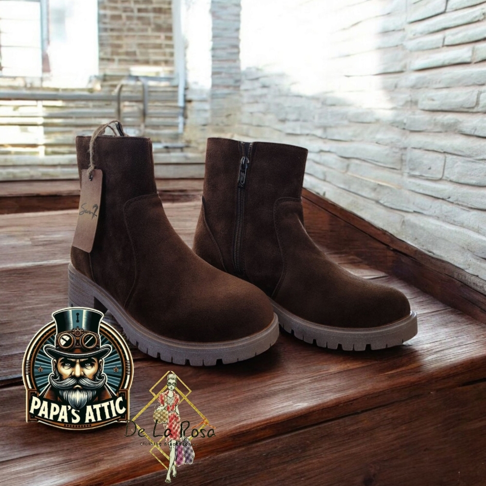 Seven7 Women's Mid Calf Bestie Vegan Boots - NIB